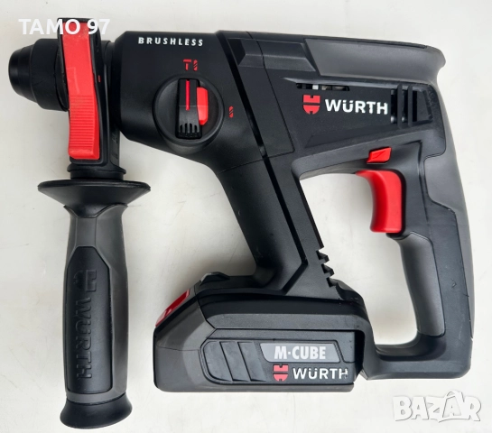 Wurth ABH 18 Basic - Безчетков перфоратор M-Cube 2022г. като нов!, снимка 3 - Перфоратори - 52878992