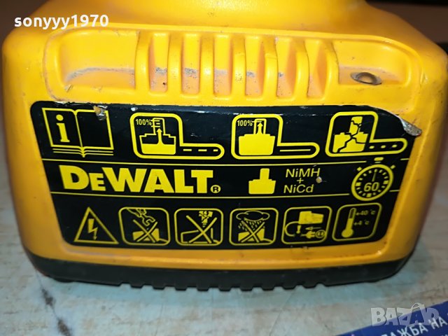 dewalt de9116 battery charger made in germany 1306210911, снимка 3 - Винтоверти - 33197086
