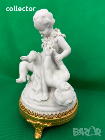 Порцеланова фигура на Unter Weiss Bach. №7412, снимка 4 - Колекции - 51910886