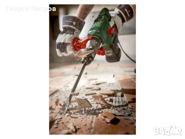 Немски Перфоратор Къртач 1500W Parkside SDS Plus куфар +Свредла НОВ, снимка 6 - Перфоратори - 44104990