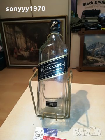 johney walker-black BIG 3l празно шише с люлка 1507211129, снимка 2 - Колекции - 33526765