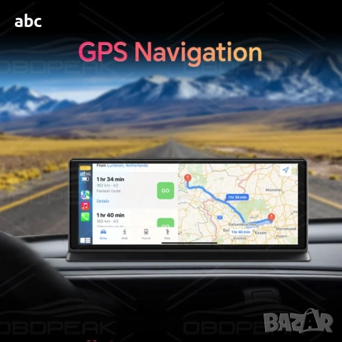 Универсална мултимедия с 4K предна + Full HD задна камера + GPS Модул, снимка 5 - Аксесоари и консумативи - 52528575