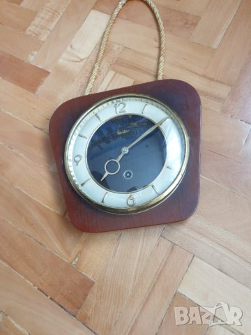 Стар стенен немски часовник - Muller, снимка 3 - Антикварни и старинни предмети - 40284307