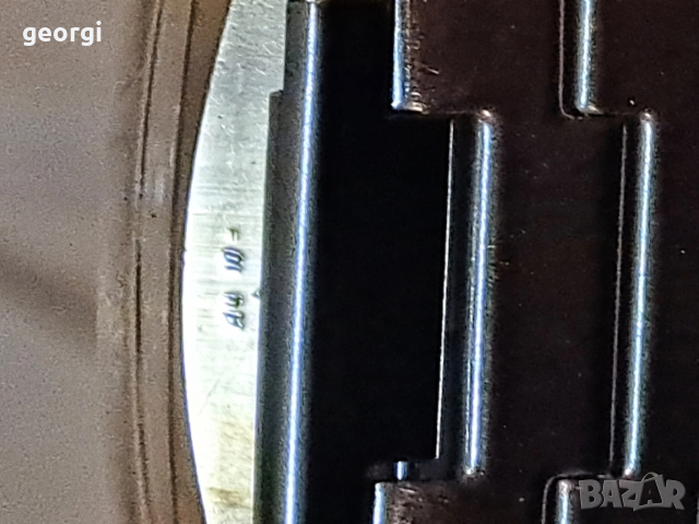 съветски позлатен часовник Poljot с метална верижка Полет , снимка 6 - Мъжки - 52668210