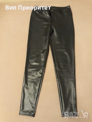 Черен кожен клин дълъг , с гайки, изчистен модел, хубава кожа , зимен, снимка 2 - Клинове - 39217721