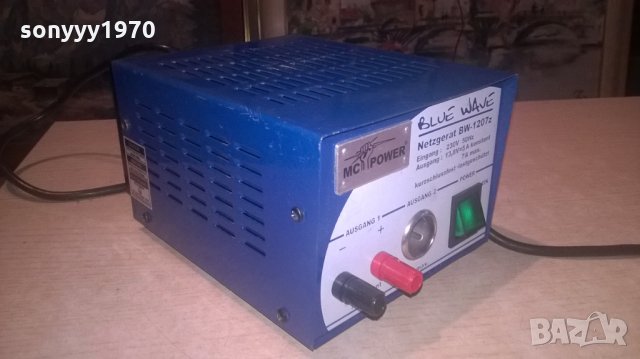 mc power blue wave-netzgerat bm-1207z-13.8v/7amp-germany, снимка 4 - Други - 27196937