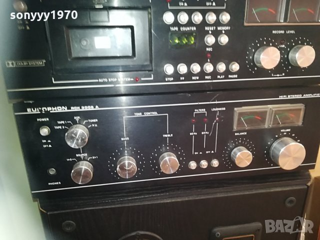 EUROPHON AMPLIFIER+DECK+TUNER 1305211336, снимка 12 - Ресийвъри, усилватели, смесителни пултове - 32862291