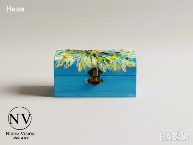 Ръчно изработена кутия за бижута, снимка 3 - Ръчно изработени сувенири - 51998169