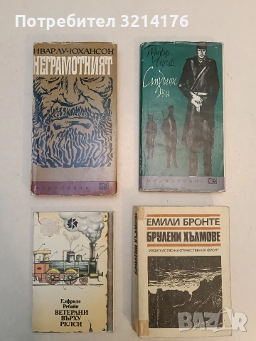 Брулени хълмове - Емили Бронте 