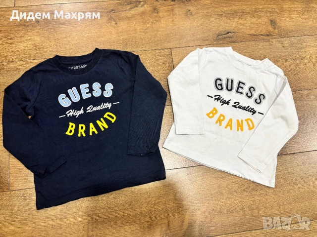 Детски тънки блузи Guess за момче 80-86 см