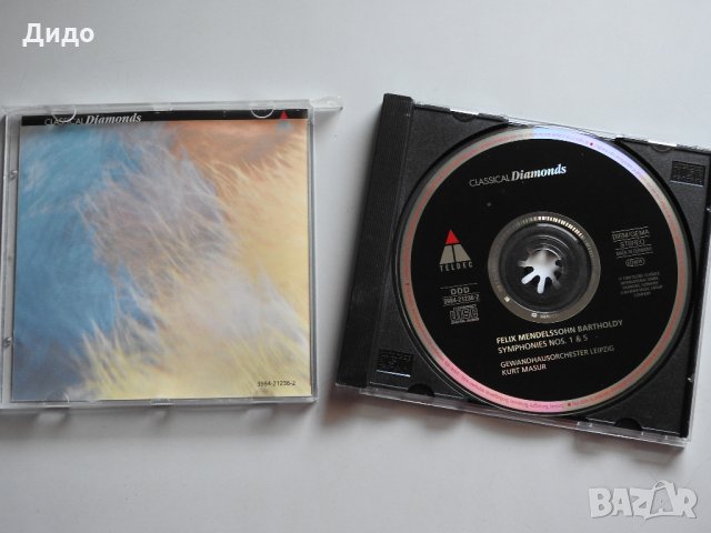 Менделсон - Симфония номер 1 и 5, класическа музика CD аудио диск, снимка 2 - CD дискове - 33344464