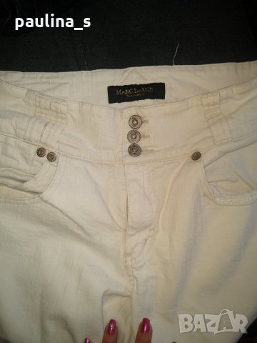 Дизайнерски еластични дънки "Marc Lauge"® Italy , снимка 6 - Къси панталони и бермуди - 28130009