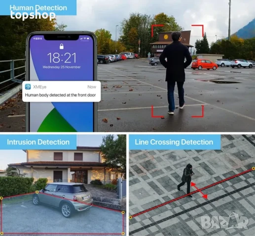 Чисто нов, тестван Xenocam 4 канала PoE NVR 5MP H.265 мрежов видеорекордер Поддържа до 4 IPcam..., снимка 6 - Комплекти за видеонаблюдение - 50493310