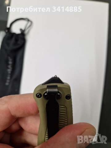 Автоматичен нож Benchmade CruWear , снимка 5 - Ножове - 52859772