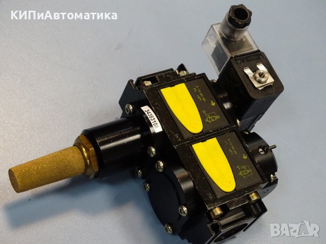 магнет вентил JOUCOMATIC 34393114/015/108 pneumatic valve 230VAC, 110VDC, снимка 12 - Резервни части за машини - 37246097