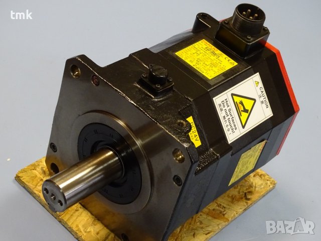 Сервомотор FANUC A06B-0085-B503 със спирачка 24V DC, снимка 3 - Електродвигатели - 36762752