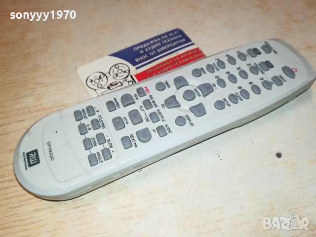 SEG HIFI VIDEO DVD RECORDER REMOTE CONTROL SWISS 2912231545, снимка 3 - Дистанционни - 43584719