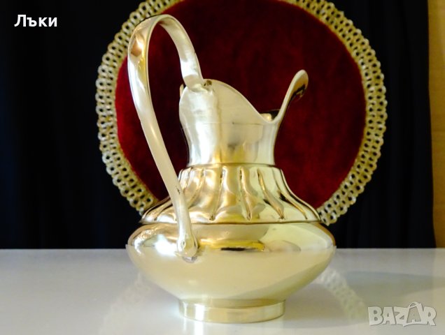 Бронзова кана за вино,ракия. , снимка 5 - Антикварни и старинни предмети - 40700939