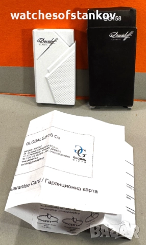 Запалка  "Davidoff"  CLASSIC  Pat. GG 158, снимка 2 - Запалки - 52254146
