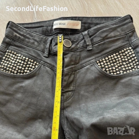  Mos Mosh Ozzy дамски тесни дънки размер 24, снимка 5 - Дънки - 53110139