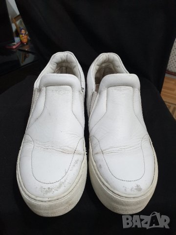 кожени сникърси & Other Stories Skaters, снимка 3 - Кецове - 32474368