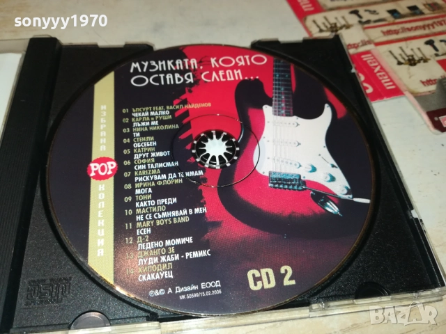 МУЗИКАТА КОЯТО ОСТАВА СЛЕДИ ЦД2 0610250708, снимка 7 - CD дискове - 51957392