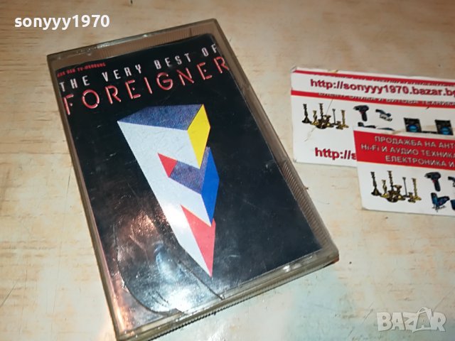 🚘FOREIGNER-КАСЕТА 0710221921, снимка 3 - Аудио касети - 38256464