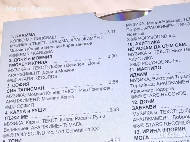 CD компакт диск The Best of BG Pop Ballads BG Top Hits, снимка 3 - CD дискове - 49227899