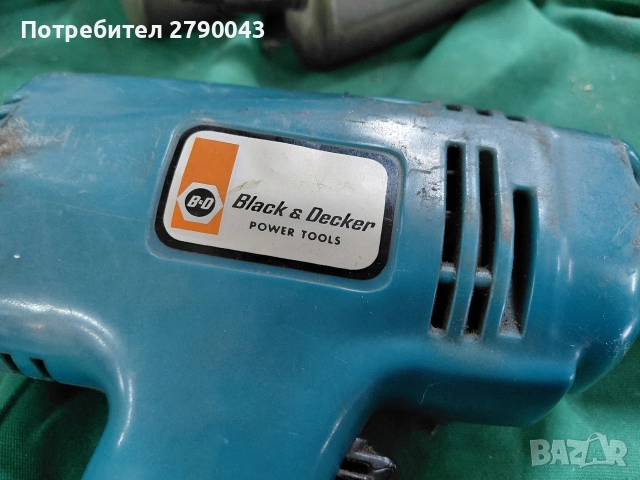 бормашина BLACK AND DECKER , снимка 4 - Бормашини - 52850390