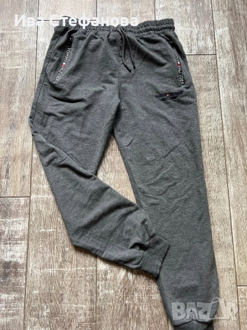 Tommy Hilfiger спортен сив памучен 100% памук, снимка 2 - Спортни дрехи, екипи - 52533683