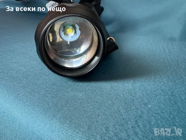LED фенер с Zoom ефект, Ремък за носене, Компас, 5х3х30 см Прожектор, снимка 6 - Лед осветление - 49207964