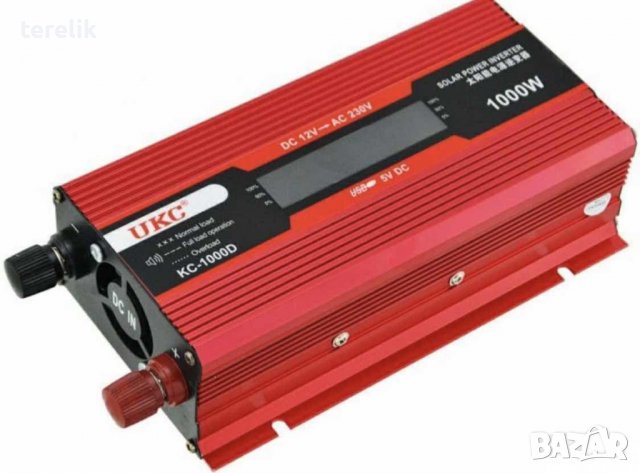 Нови ИНВЕРТОРИ UKC от 300W до 5000W -12V или 24v /220V, 29,98 лв ПРОМОЦИЯ!!! , снимка 16 - Друга електроника - 39628472