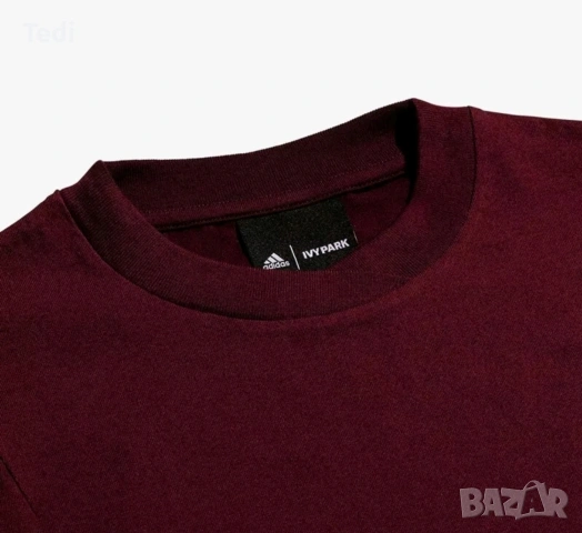 Нова Червена Спортна Тениска Adidas X Ivy Park Размер S, снимка 3 - Тениски - 53095911