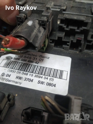 Заден sam модул Mercedes C class W203 , 2035453101 , HELLA: 5DK008486-42, снимка 5 - Части - 53215195