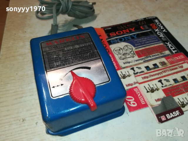 MARKLIN TRAFO 6413-MADE IN WESTERN GERMANY ВНОС SWISS 130925139, снимка 9 - Друга електроника - 51703902