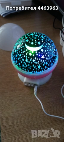 детска нощна лампа ,,Звездно небе".  САМО ЗА ВАРНА, снимка 4 - Детски нощни лампи - 53390924