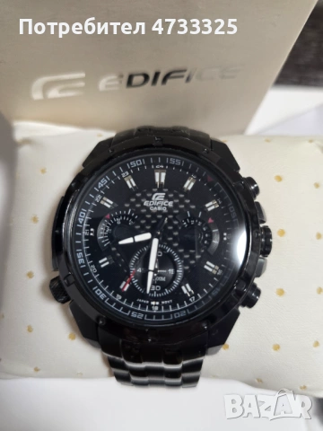 Мъжки часовник Casio Edifice EFV-540D – Пълен комплект, снимка 2 - Мъжки - 53419306