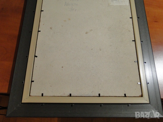 Картина на Марчо Ташакманов, маслени бои на фазер, снимка 7 - Картини - 13403810