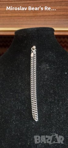 Сребърен комплект "Панцер" печати 925 , снимка 3 - Колиета, медальони, синджири - 35436214