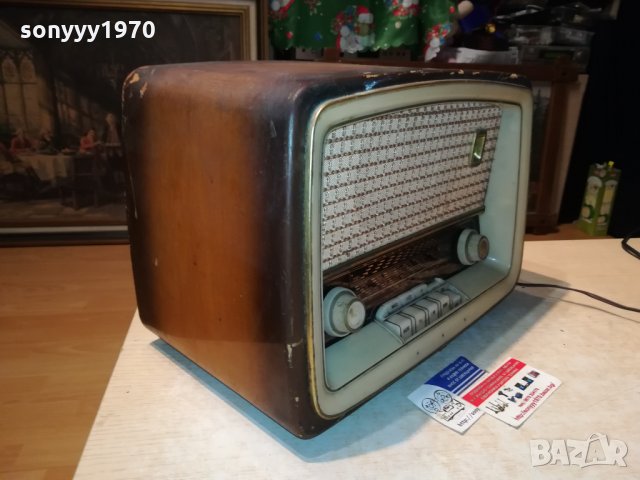 ЛАМПОВО РАДИО ОТ ГЕРМАНИЯ 0212212305, снимка 3 - Ресийвъри, усилватели, смесителни пултове - 35010220