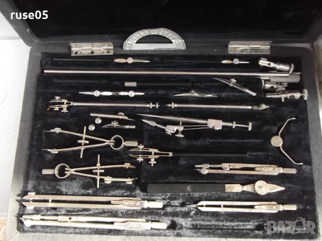 Пергели комплект "Готовальня - У 32-Л" съветски, снимка 2 - Други - 50405716