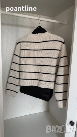 НОВ МОДЕЛ! ZARA плетен пуловер , снимка 2 - Блузи с дълъг ръкав и пуловери - 52290968
