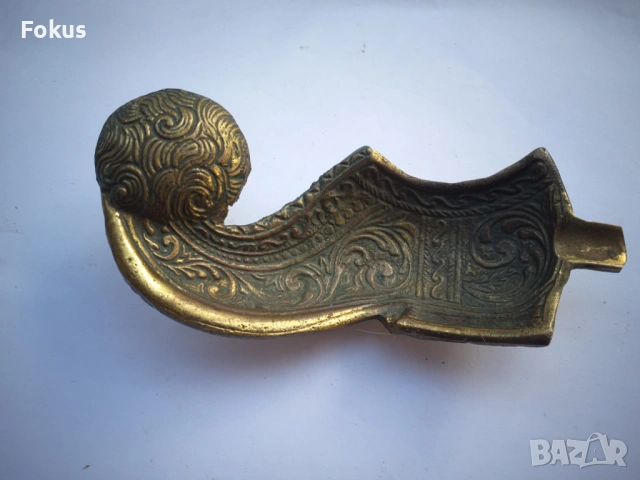 ПЕПЕЛНИК БРОНЗ МЕСИНГ ГРАВЮРА МАРКИРОВКА