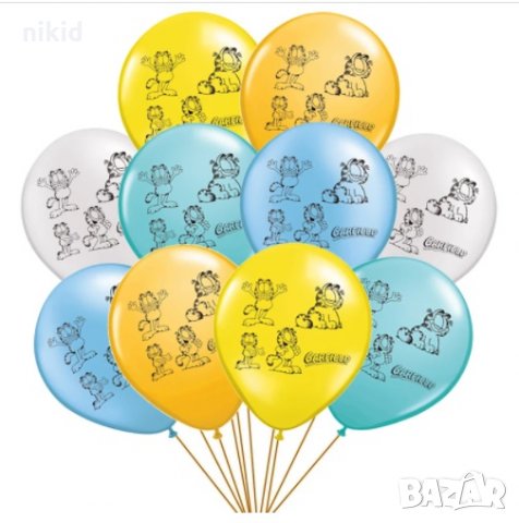 Гарфилд Обикновен надуваем латекс латексов балон парти хелий или газ