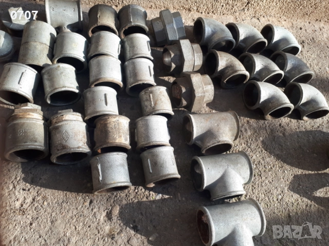 продавам Поцинковани фитинги 2 цола 2 1/2 цола 3 цола, снимка 3 - ВИК - 52812710