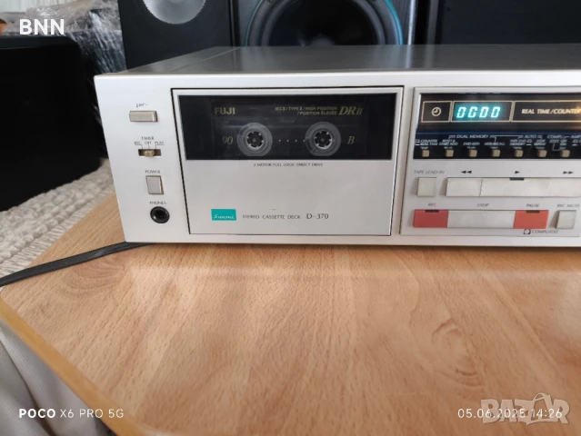Касетен дек Sansui D-370, снимка 3 - Декове - 50577032