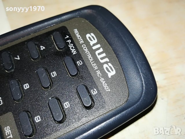 AIWA RC-6AS07 REMOTE 1006221225, снимка 9 - Други - 37040632
