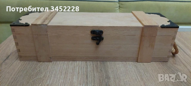 кутия дървена за вино за ценители 