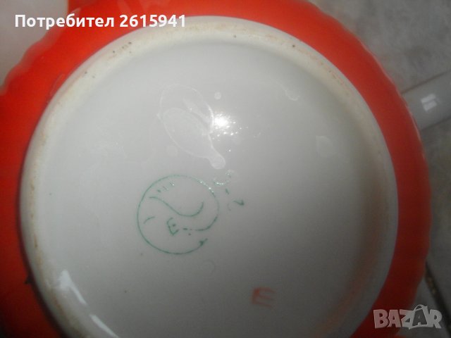 Made in USSR-Лот 3 бр. Стари Винтидж Ретро Порцелан Кани-СССР-НОВИ, снимка 12 - Други - 38850236
