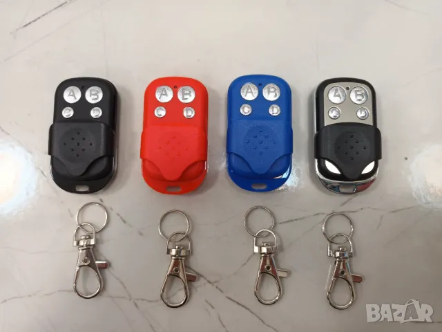 УНИВЕРСАЛНО Дистанционно управление + обучение за автомобил 433MHZ, гаражна врата, бариера и др., снимка 3 - Друга електроника - 41592628